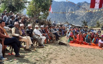 बैतडीको सिगासमा ‘घरघर जाऔं, कांग्रेस जिताऔं’अभियान शुरु 